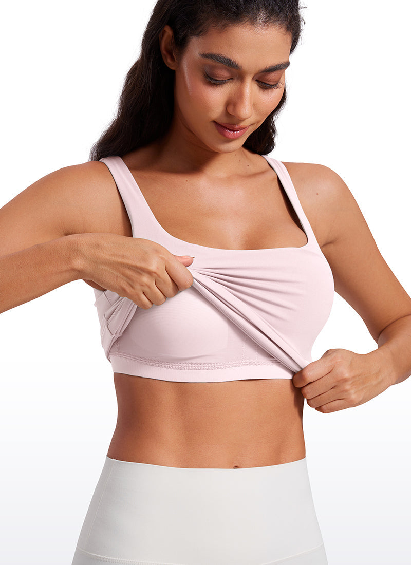 Butterluxe U Neck Built in Bra Tank