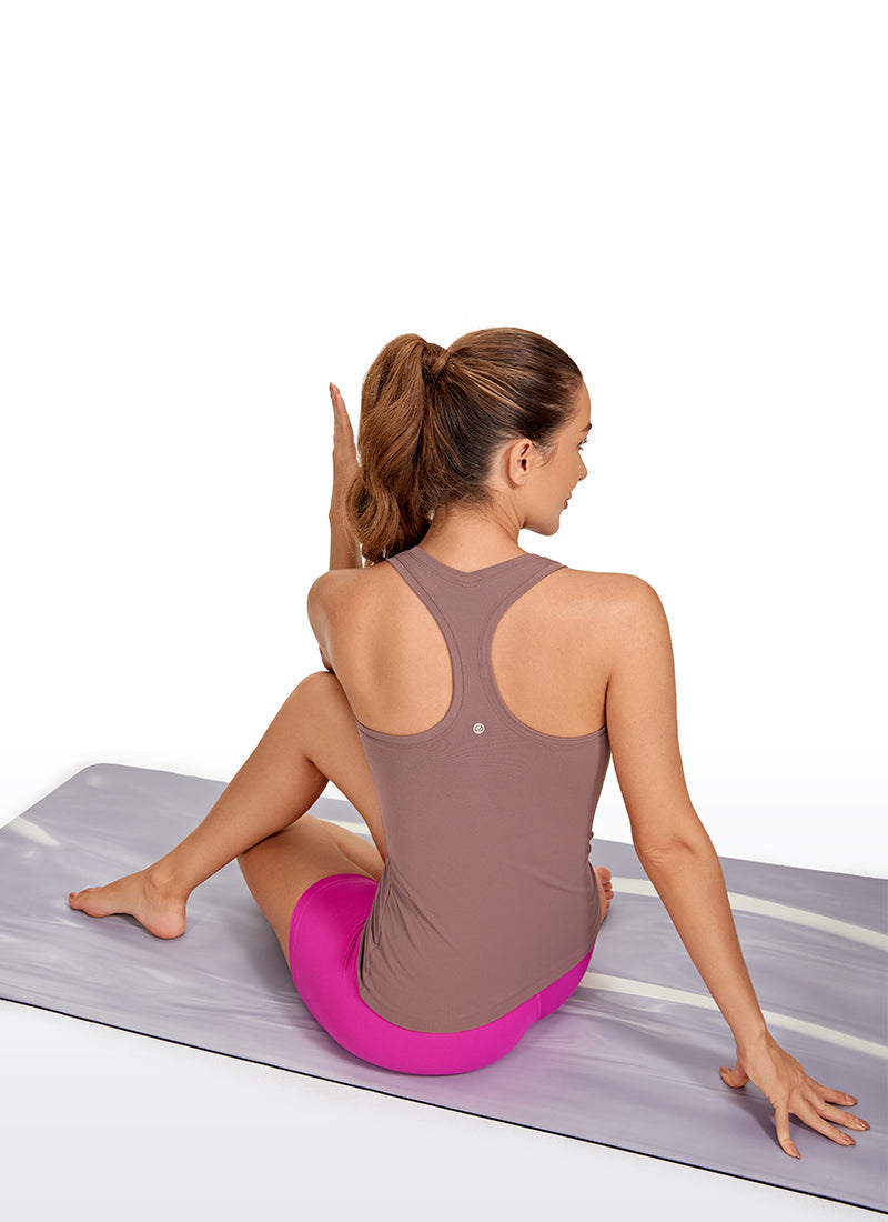 Butterluxe Hip Length Racerback Tank