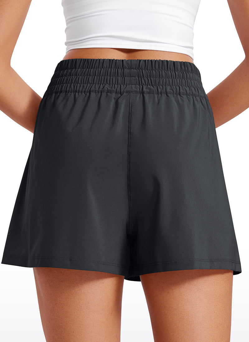 Feathery-Fit Soft Pocket Short Linerless 3''