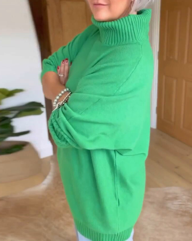 Sweater  choker  basic model  leisure style