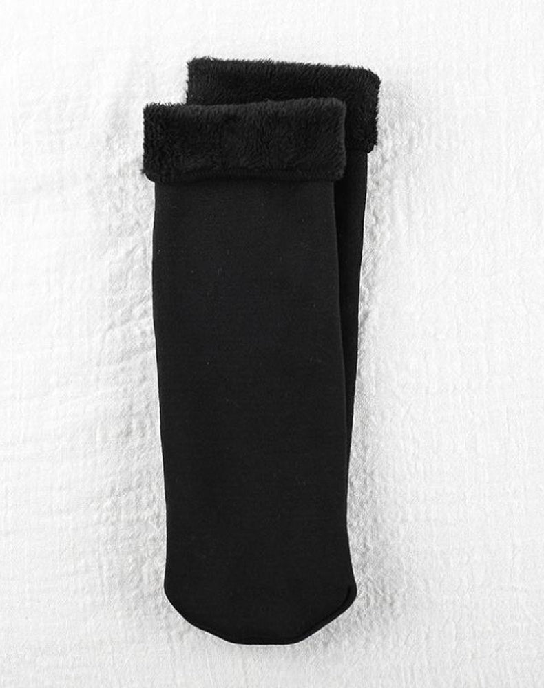 Winter soft plush floor socks