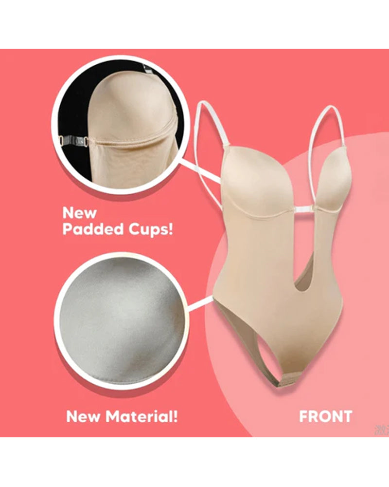 Backless body shapers bra