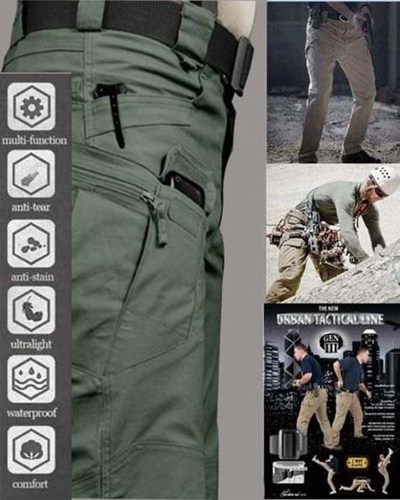 Multifunction tactical waterproof pants