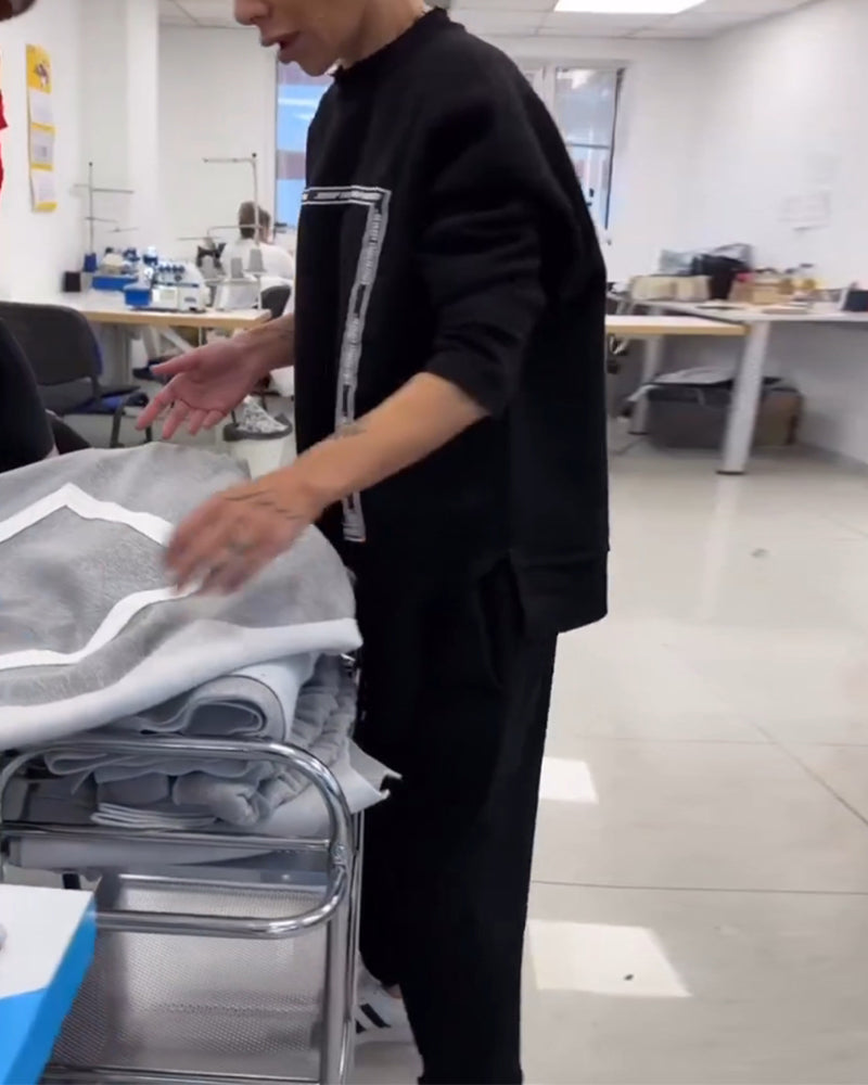 Casual Suit Fashionable Loose and Comfortable