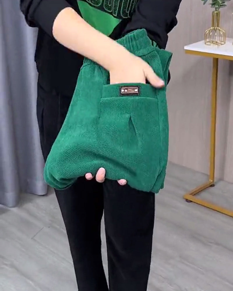 Solid Color Stretch Skinny Pants