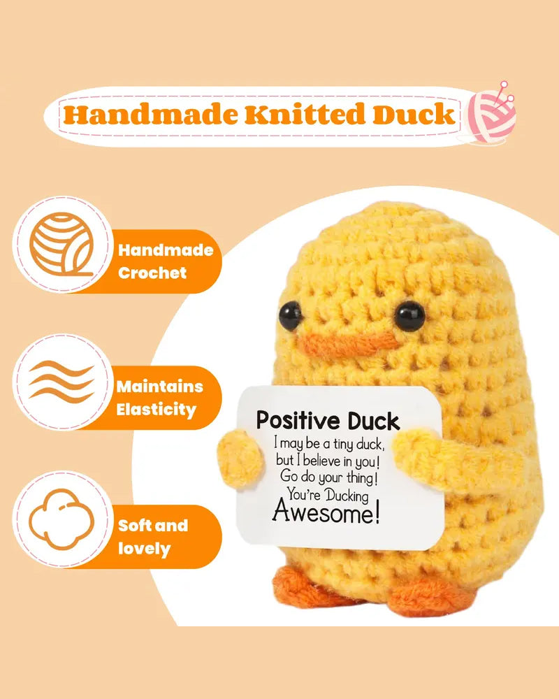 Crochet Positive Duck