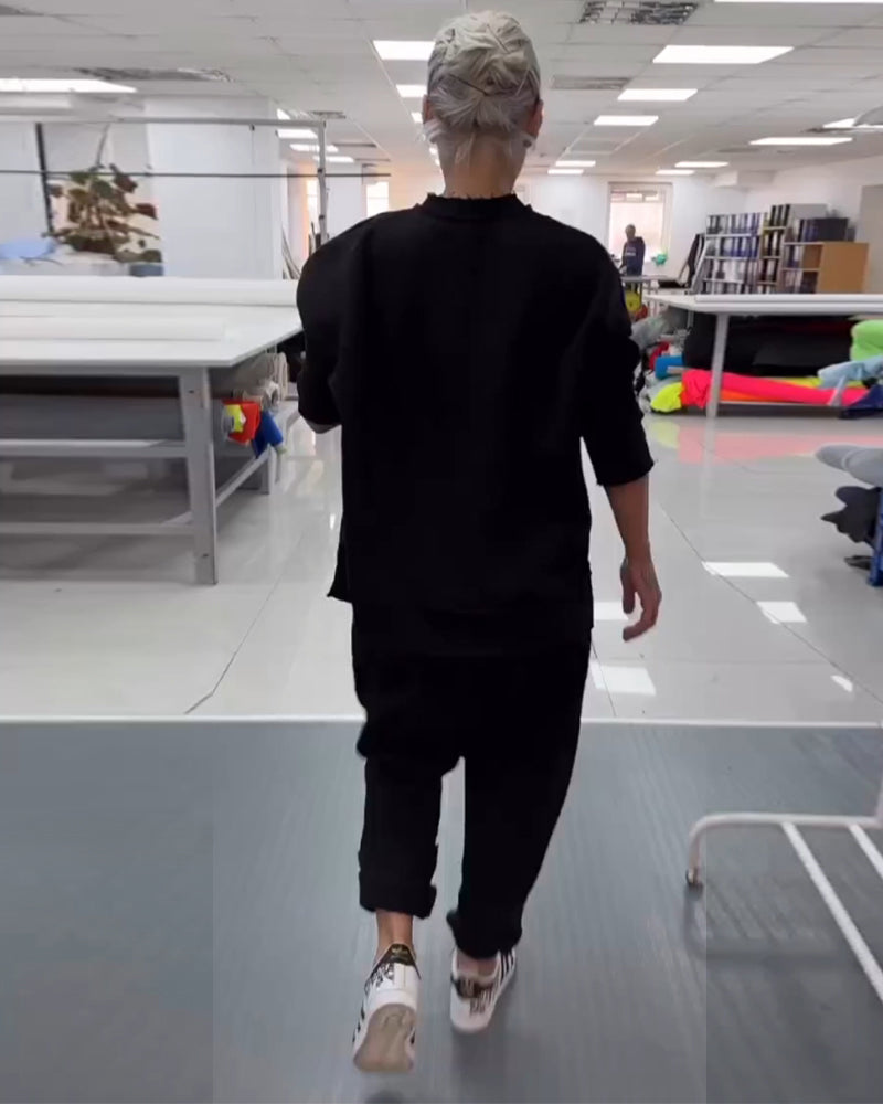 Casual Suit Fashionable Loose and Comfortable