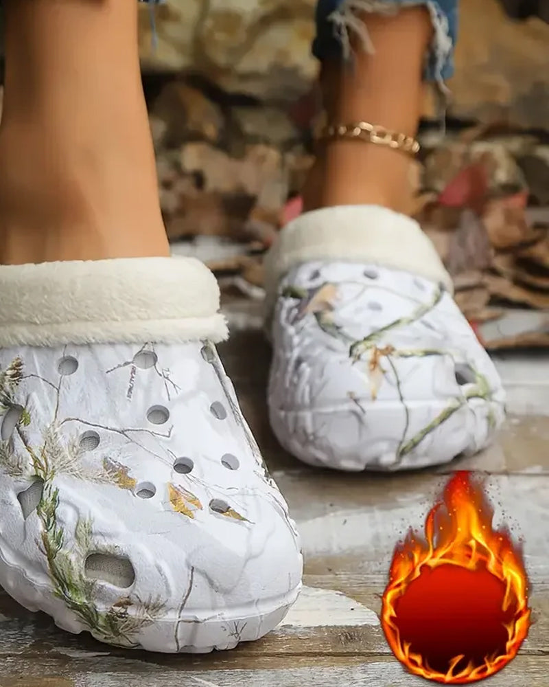 Stylish Pattern Anti-Slip Crotched Slippers