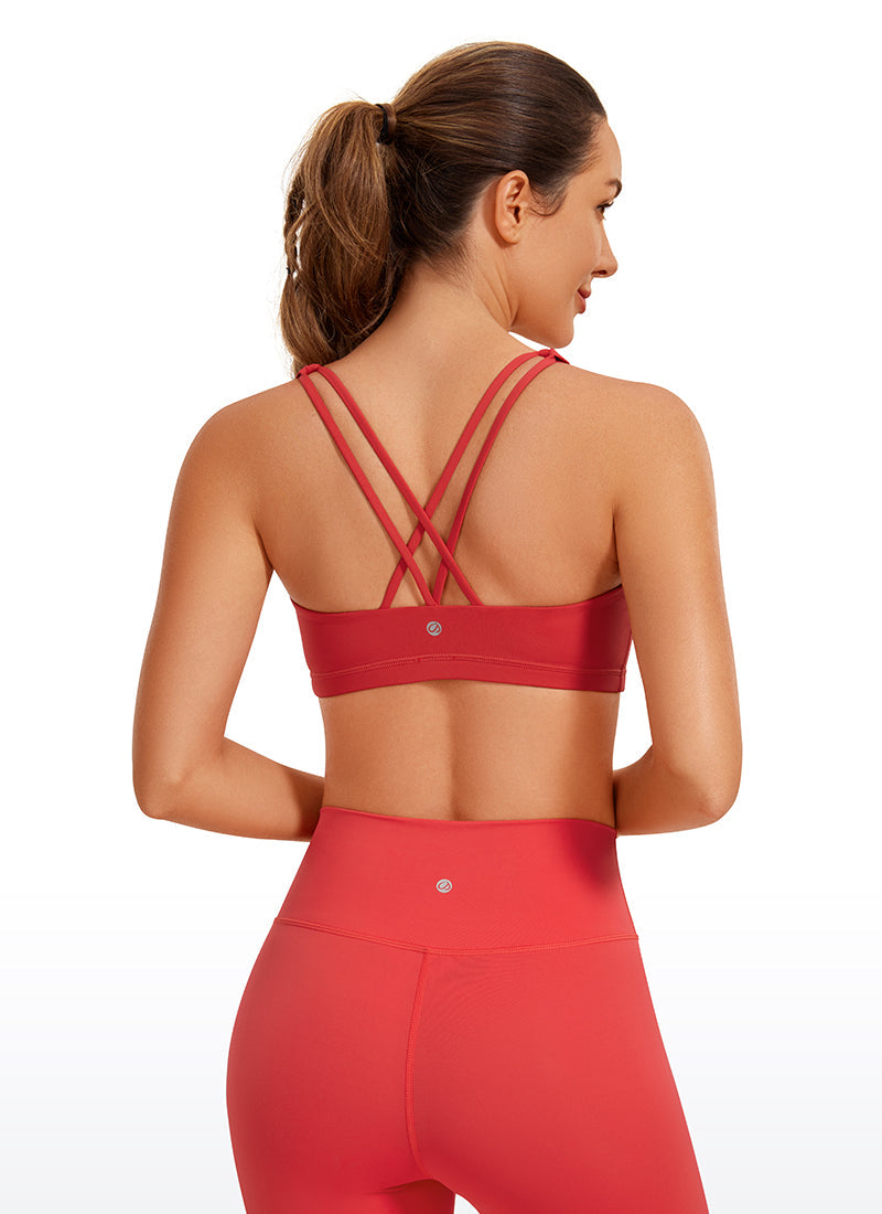 Nakedfeel Cross Back Low Cut Bra