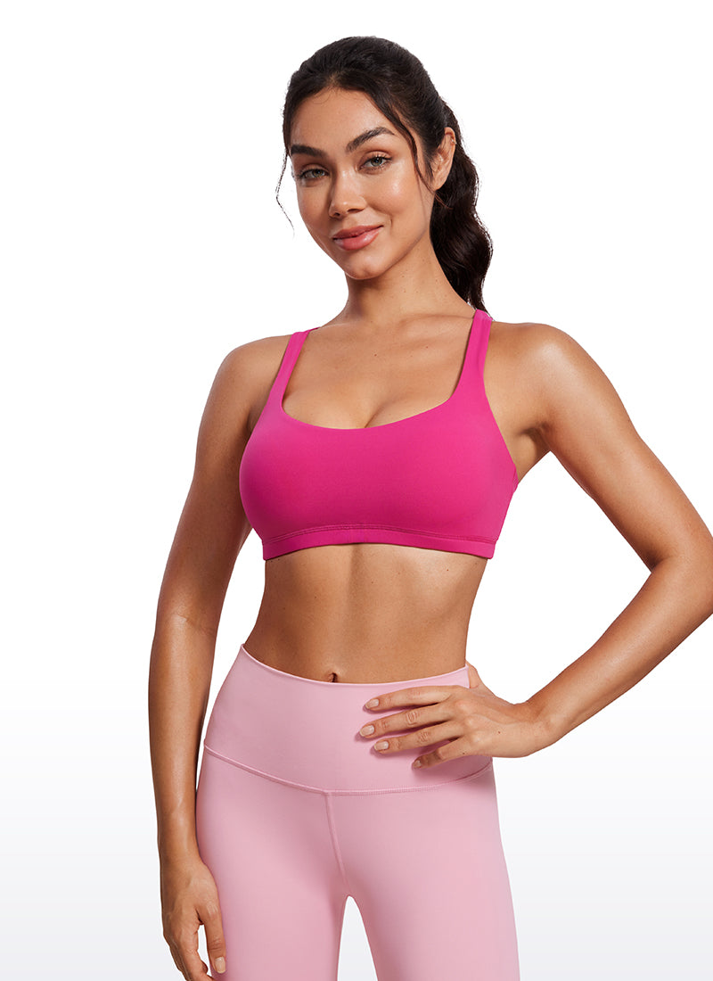 Nakedfeel Cross Back Low Cut Bra