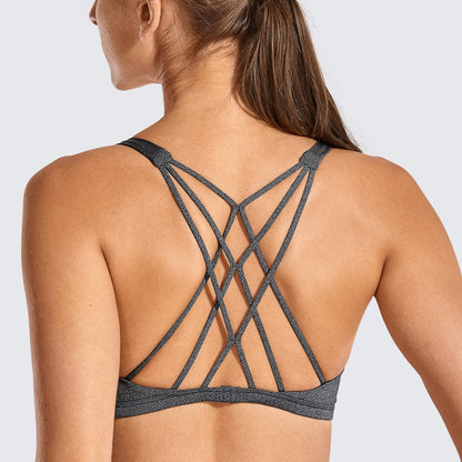 Nakedfeel Low Cut Strappy Bra (6 Straps)