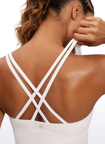 Nakedfeel Longline Criss Cross Back Bra