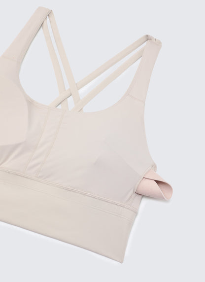 Nakedfeel Longline Criss Cross Back Bra