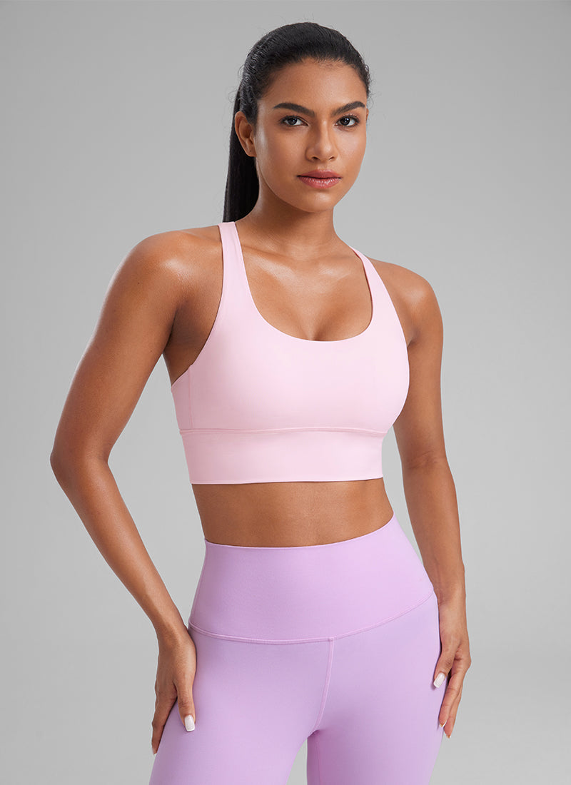 Nakedfeel Longline Criss Cross Back Bra