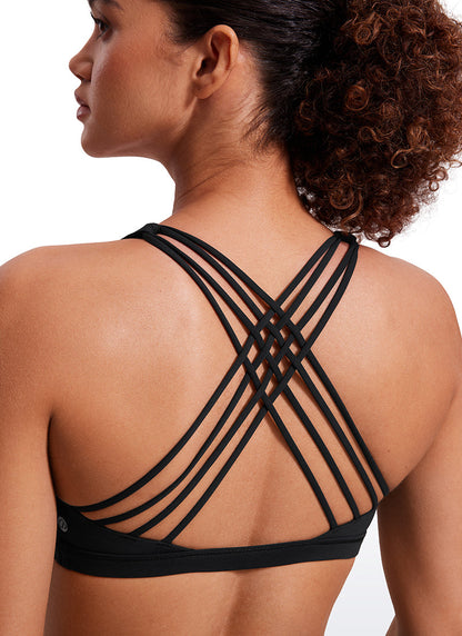 Nakedfeel Low Cut Strappy Bra (8 Straps)