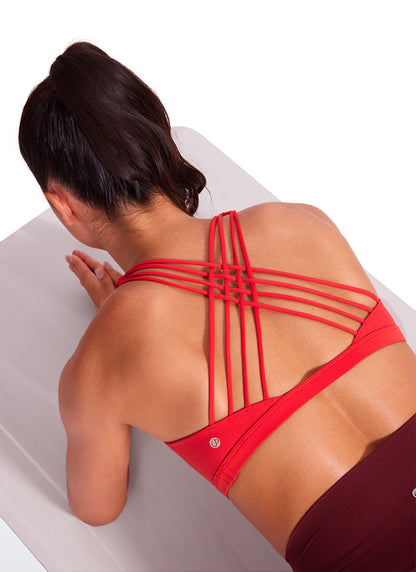 Nakedfeel Low Cut Strappy Bra (8 Straps)