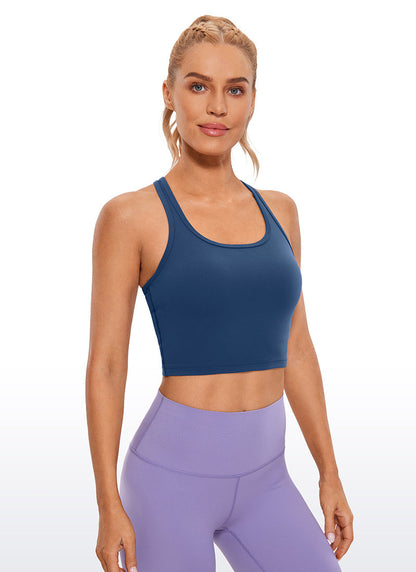 Butterluxe Racerback Built in Bra Tank
