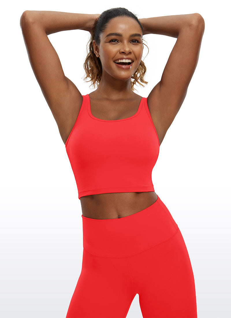 Butterluxe Racerback Built in Bra Tank