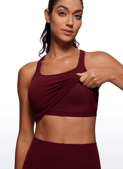 Butterluxe Racerback Built in Bra Tank