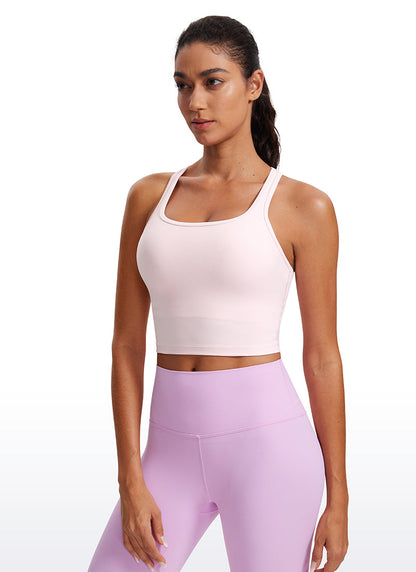 Butterluxe Racerback Built in Bra Tank