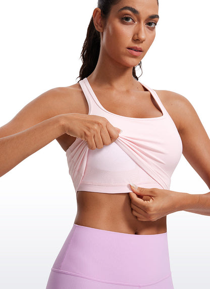 Butterluxe Racerback Built in Bra Tank