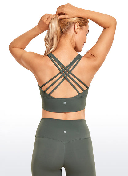 Nakedfeel Strappy Longline Bra