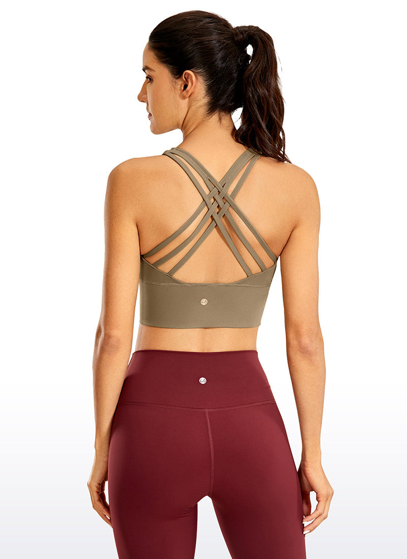 Nakedfeel Strappy Longline Bra