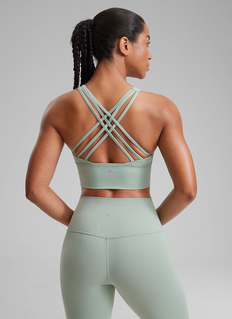 Nakedfeel Strappy Longline Bra