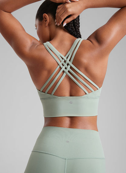 Nakedfeel Strappy Longline Bra
