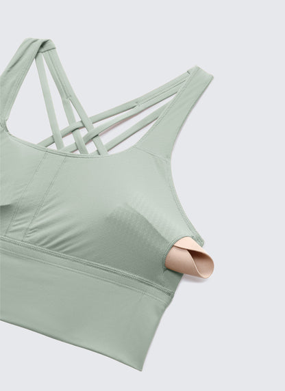 Nakedfeel Strappy Longline Bra