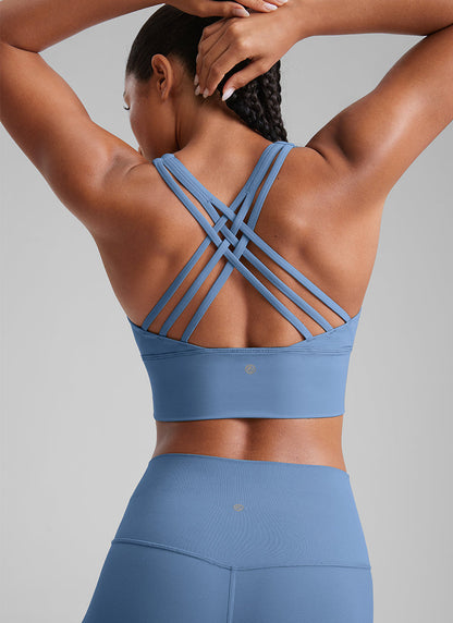 Nakedfeel Strappy Longline Bra