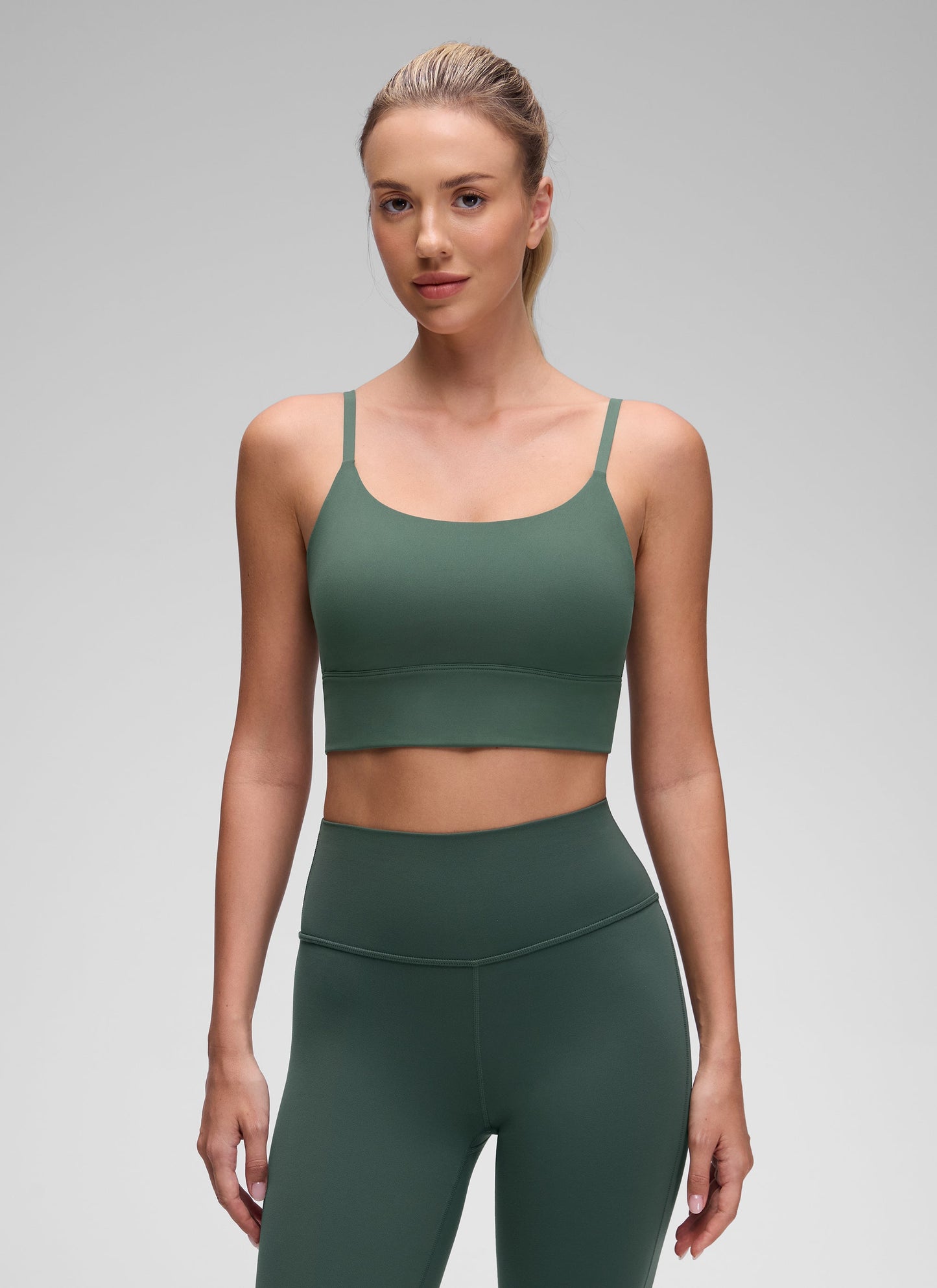 Brushed Nakedfeel Longline Adjustable Bra