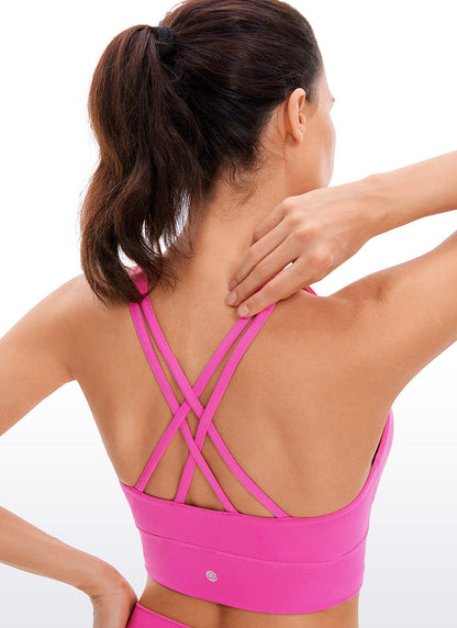 Butterluxe High Neck Strappy back Bra