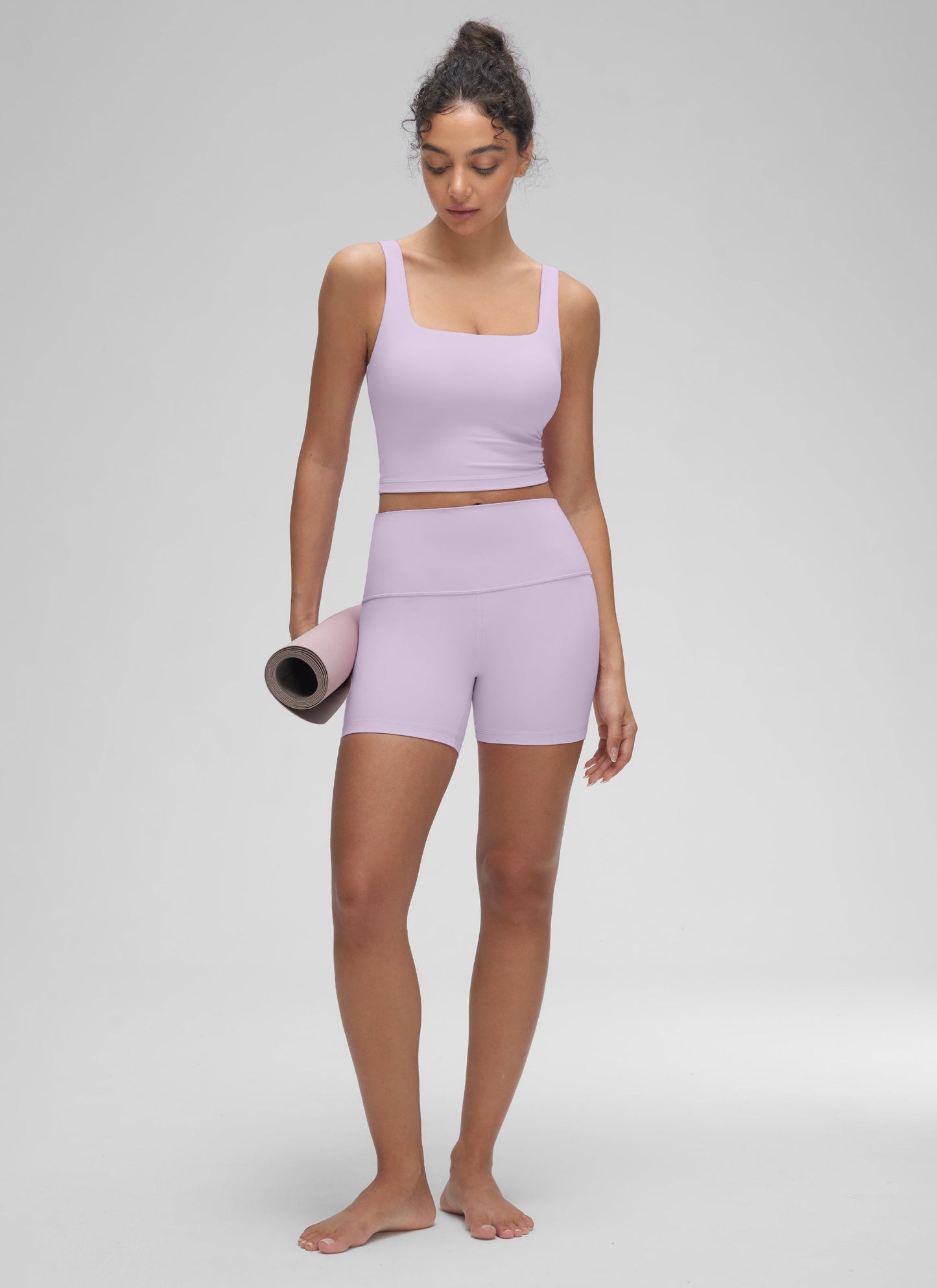 Butterluxe Square Neck Built in Bra Tank