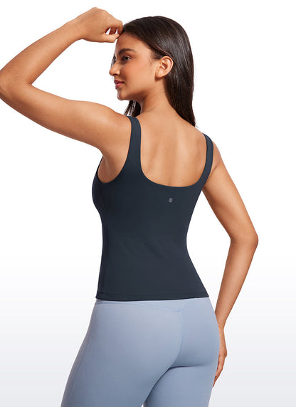 Butterluxe U Neck Built in Bra Tank