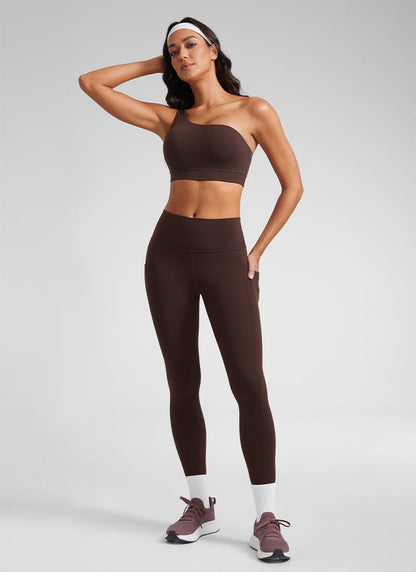 Butterluxe One Shoulder Sports Bra
