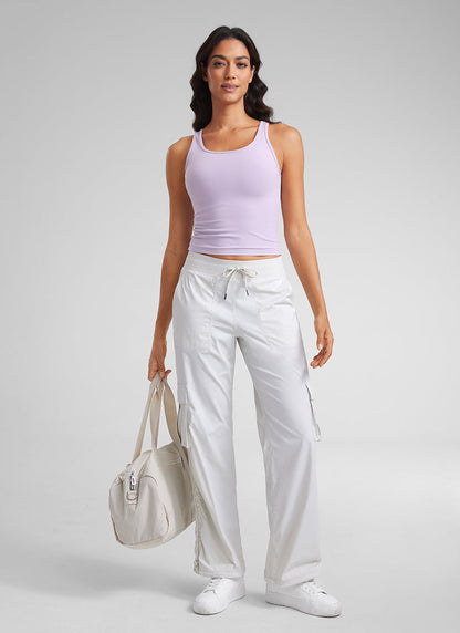 Butterluxe Double Lined Scoop Neck Tank