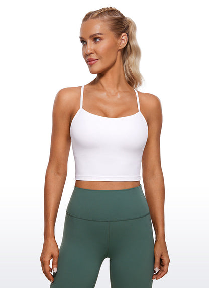 Butterluxe Y Back Built in Bra Tank