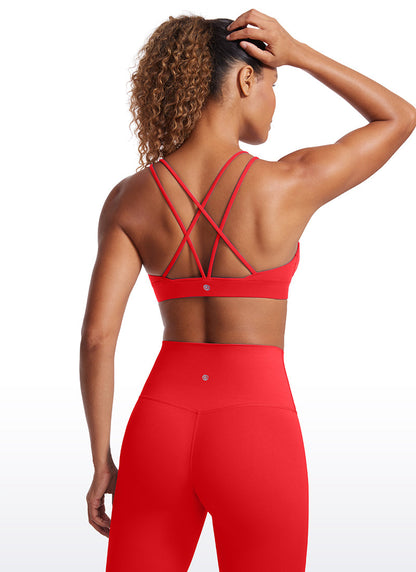 Butterluxe V Neck Strappy Back Bra