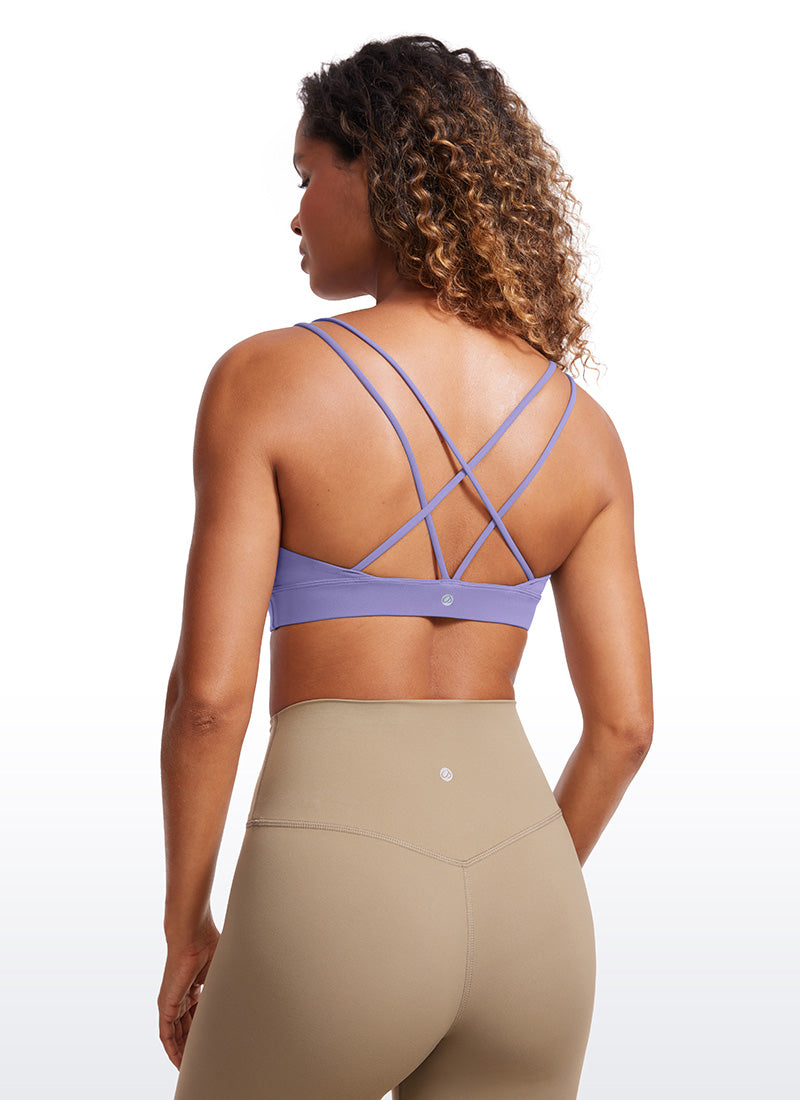 Butterluxe V Neck Strappy Back Bra