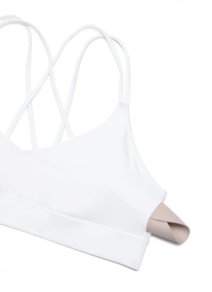 Butterluxe V Neck Strappy Back Bra