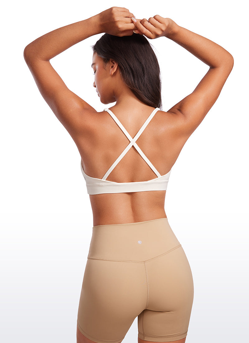 Butterluxe Thin Strap Criss Cross Bra