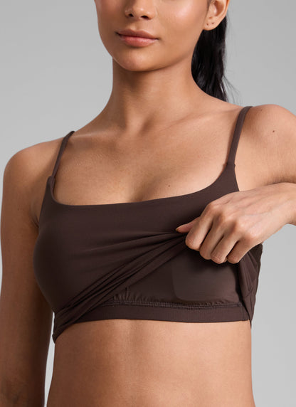 Butterlift® Built in Bra Cropped Tank