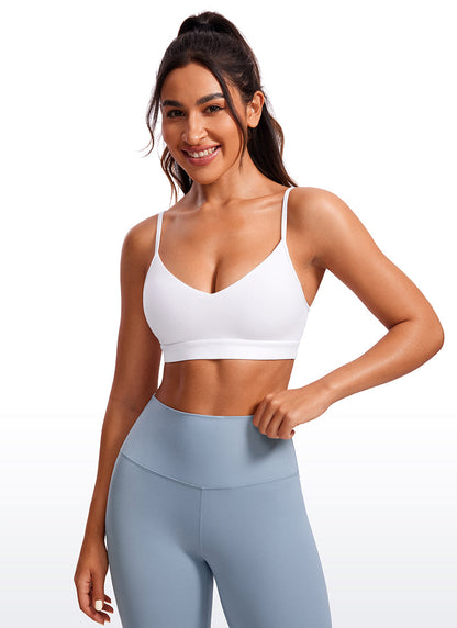 Butterluxe V Neck Spaghetti Strap Bra