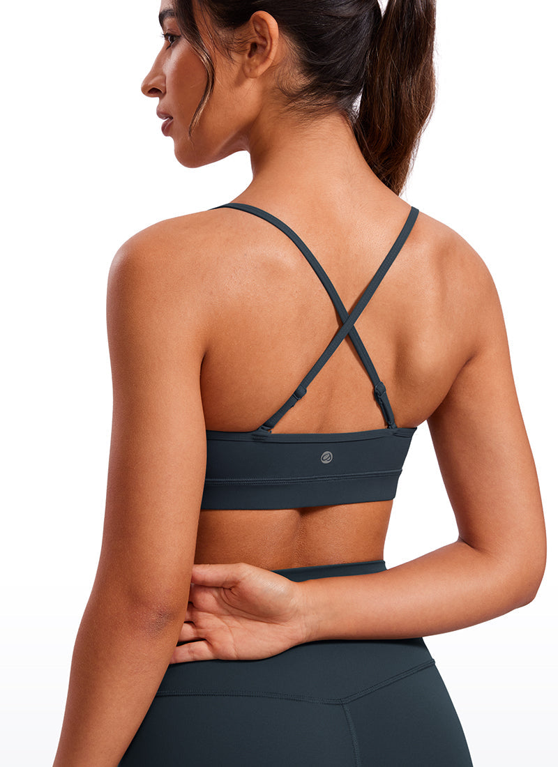 Butterluxe V Neck Spaghetti Strap Bra