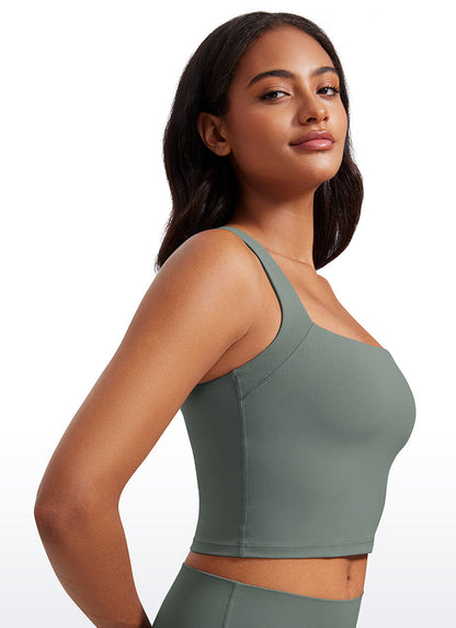 Butterluxe Built in Bra Longline Tank