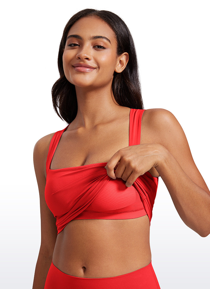 Butterluxe Built in Bra Longline Tank