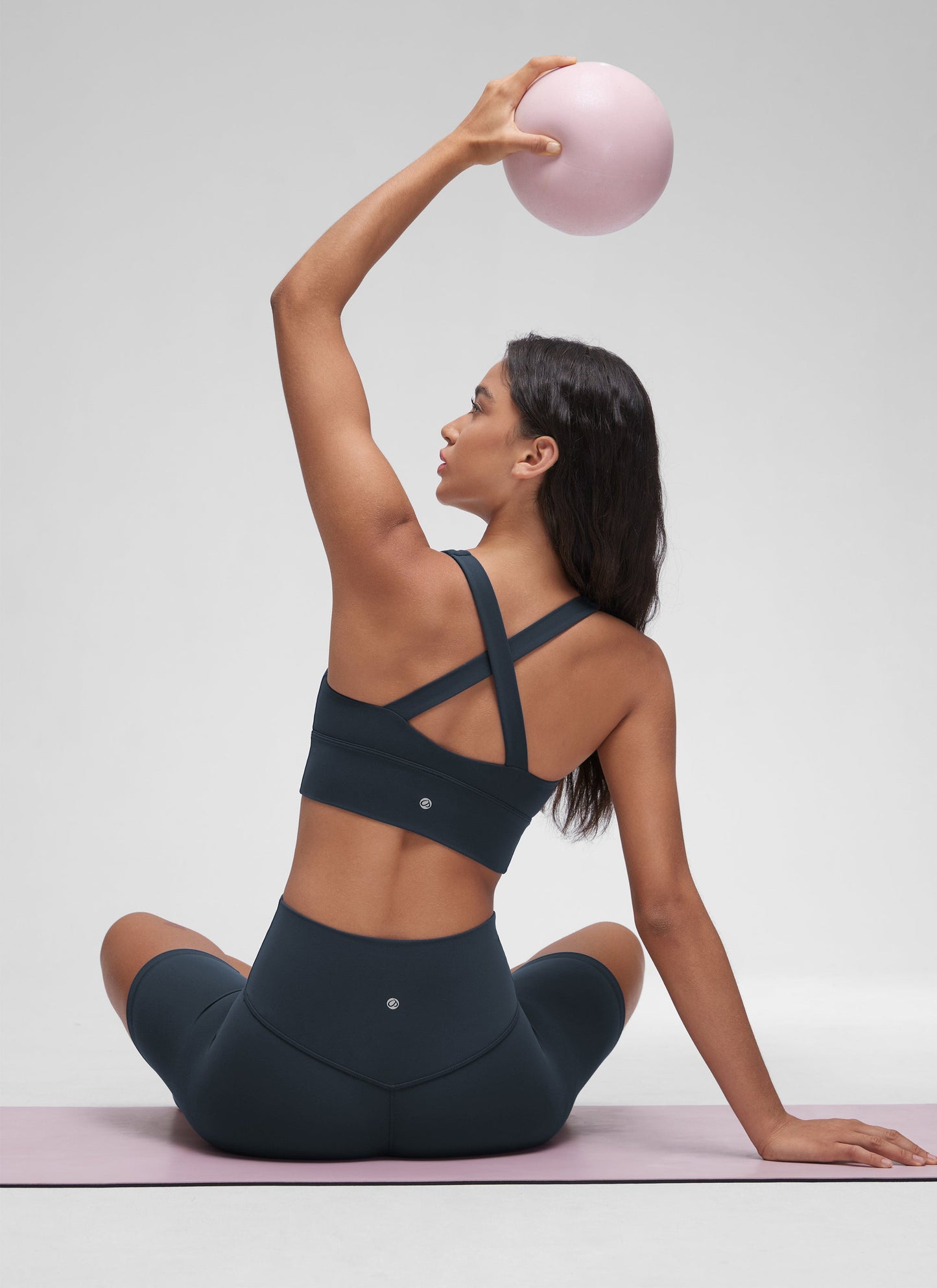 Butterluxe V Neck Ruched Longline Bras