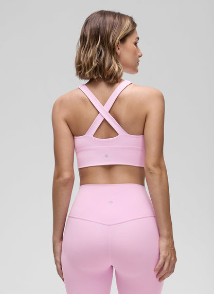 Butterluxe V Neck Ruched Longline Bras