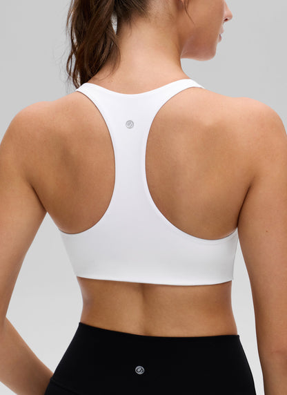 Butterluxe V Neck Racerback Sports Bra